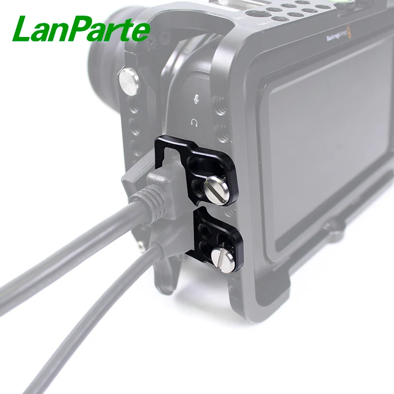 

LanParte HDMI-Compatible Cable Clamp for BMPCC 4K Camera Cage Accessories