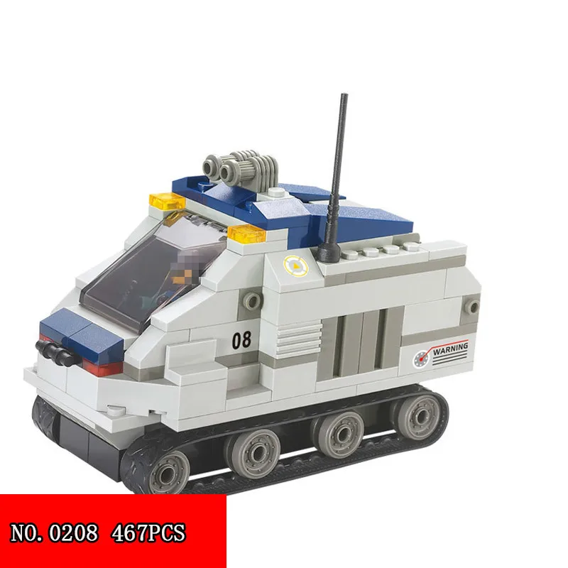 467pcs Plastic Building Blocks Specia Force Military Assembling Armor Artillery Group 0208 Initiation Alpinia Oxyphylla Toys | Игрушки и