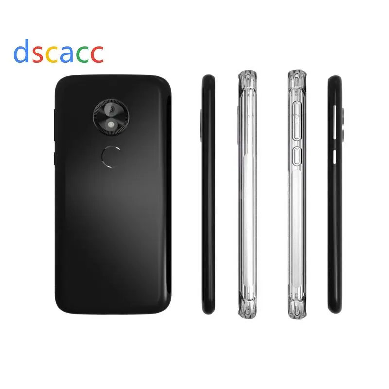 DSCACC воздушная подушка шок ТПУ Кнопка чехол для Moto G7 Power Z4 Play P40 P30 Note One E5 100