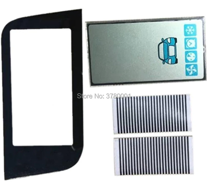 10 шт./лот A93 ЖК-дисплей гибкий кабель + стеклянный чехол для брелока Starline GSM