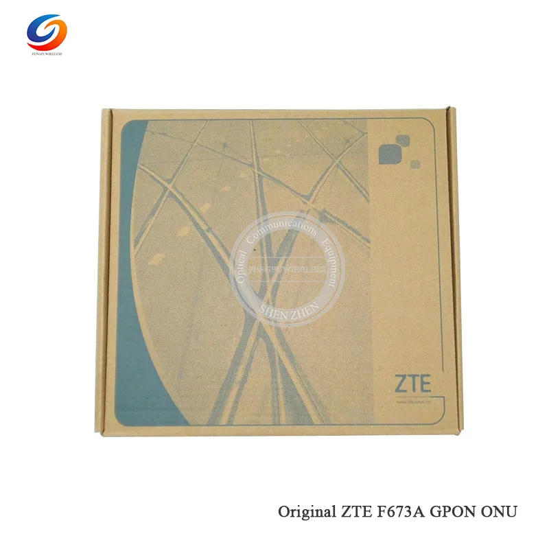 50 шт. дешевая оригинальная ZTE F673A V2 GPON ONU английская прошивка 4GE + 1Tel USB Wifi такая же