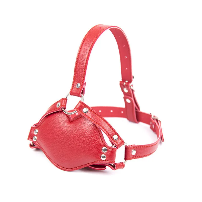 Adult Products Penis Insert Oral Sex Gag For Men Woman Erotic Game Open Mouth Toys Leather Bondage |
