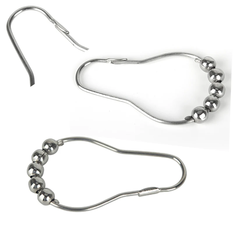 12 шт. набор для душевой занавески кольцо крюк высокое качество железный материал