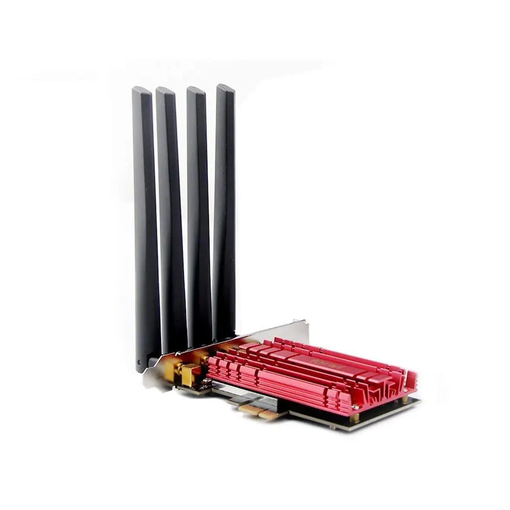 1900 Мбит/с PCI Express беспроводной WiFi адаптер Простая установка настольная сеть 4 5dBi
