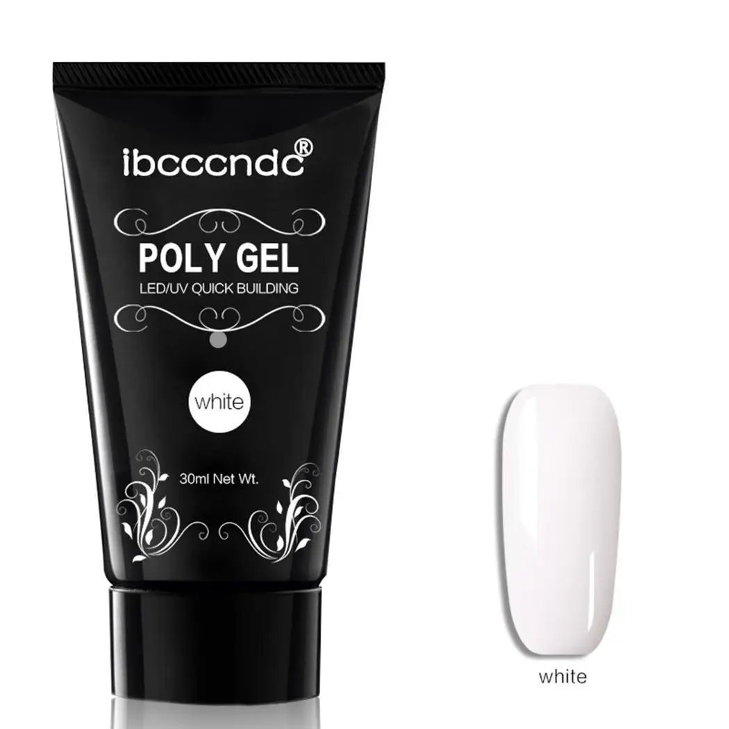 30 мл Для женщин натуральные Светодиодный УФ быстрое строительство расширение