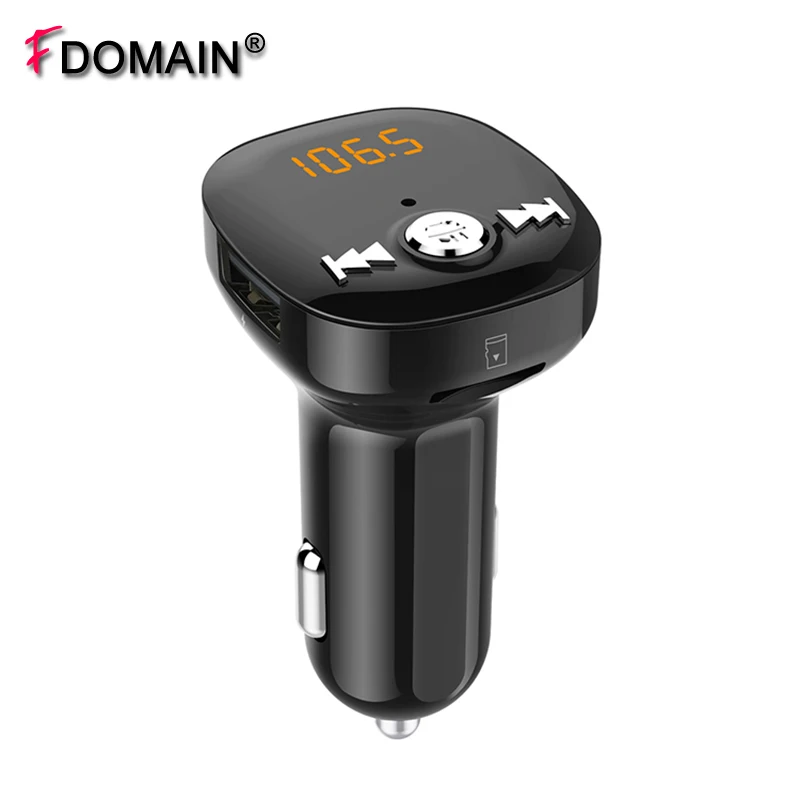 FDOMAIN 2019 авто bluetooth 5 0 Автомобильный MP3 плеер комплект громкой связи беспроводной fm передатчик 5V 3.1A быстрое