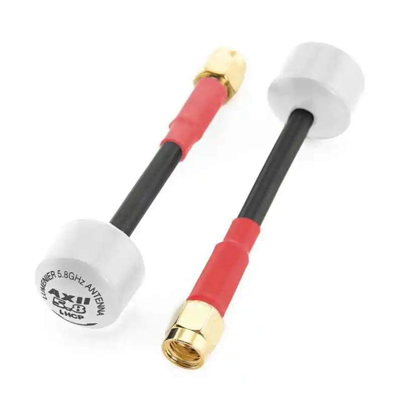 Высокая стабильность 2 шт 70 мм Lumenier AXII 5 8 GHz 1.6dBi FPV антенна LHCP/RHCP SMA/RP SMA обновленная