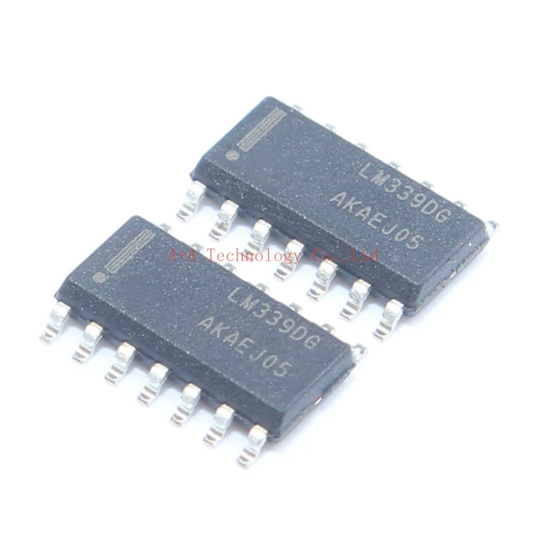 25 шт./лот 100% Новый оригинальный LM339 LM339D LM339DG LM339DR LM339DR2G SOP 14|Соединители| |