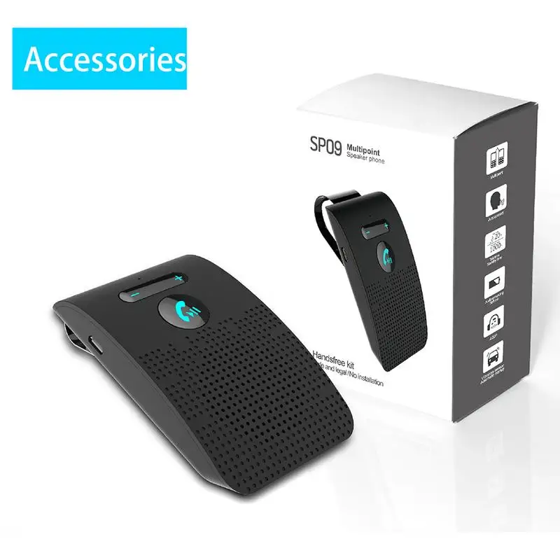 Автомобильный комплект громкой связи с Bluetooth автоматическое включение и