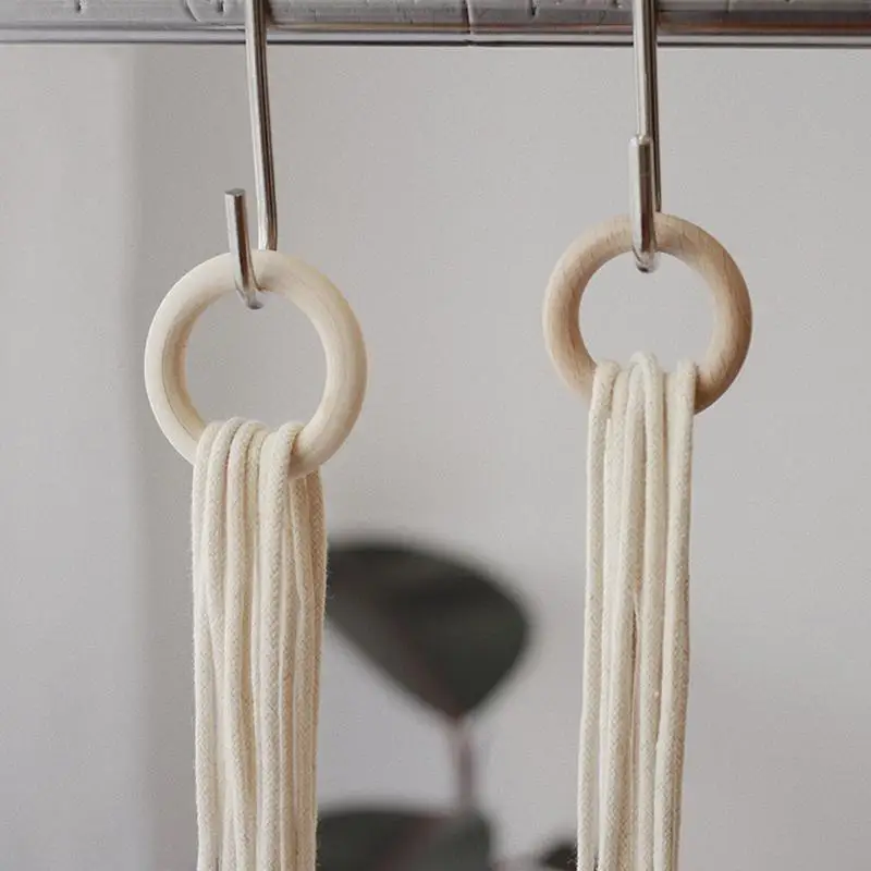 20 шт DIY ювелирные изделия аксессуары деревянные кольца натуральные могут