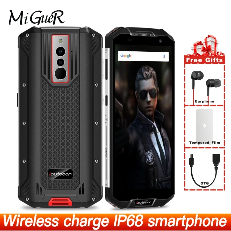 Ioutdoor 2019 Новый Полар флиса 3 IP68 смартфон Водонепроницаемый пыле 4000 мАч android 8 1 Гб