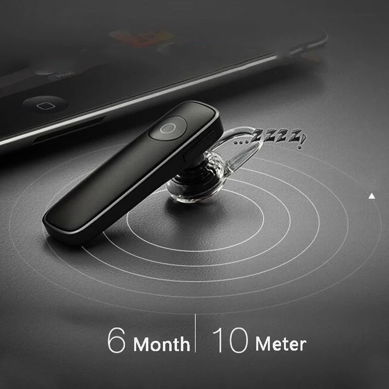 Бизнес Bluetooth наушники Моно беспроводной с микрофоном наушник громкой связи