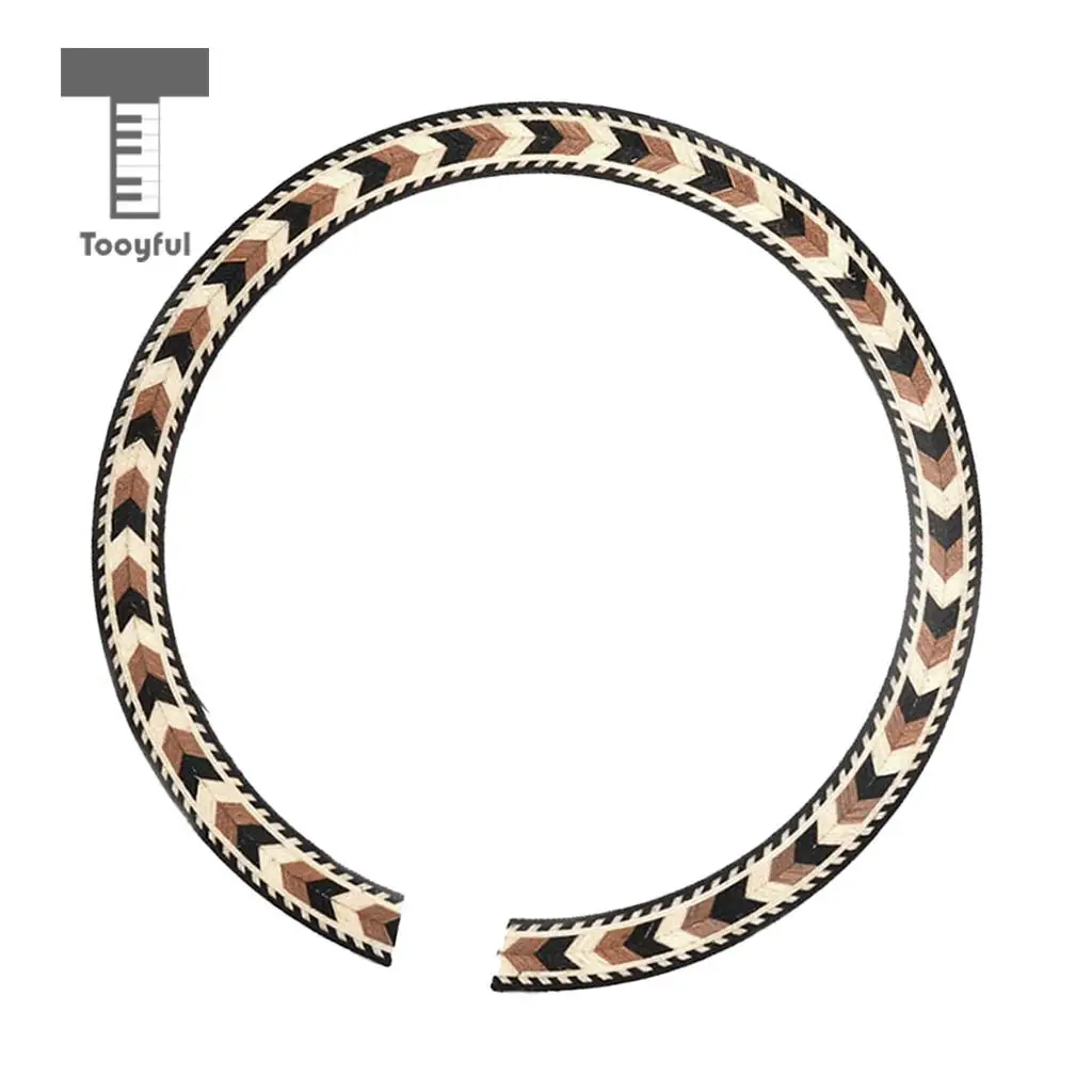 Звуковая наклейка Tooyful Wood Soundhole Rosette со звуковым отверстием для акустических и