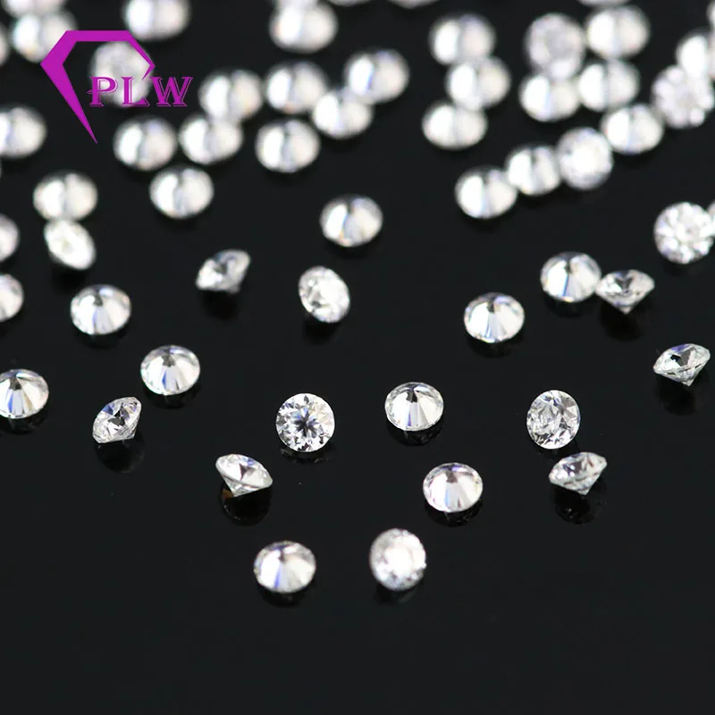 D Color 10pcs * 0.1ct 3mm /Pack Wholesale Price VVS Brilliant cut Moissanite for ring bracelet earring diamond | Украшения и