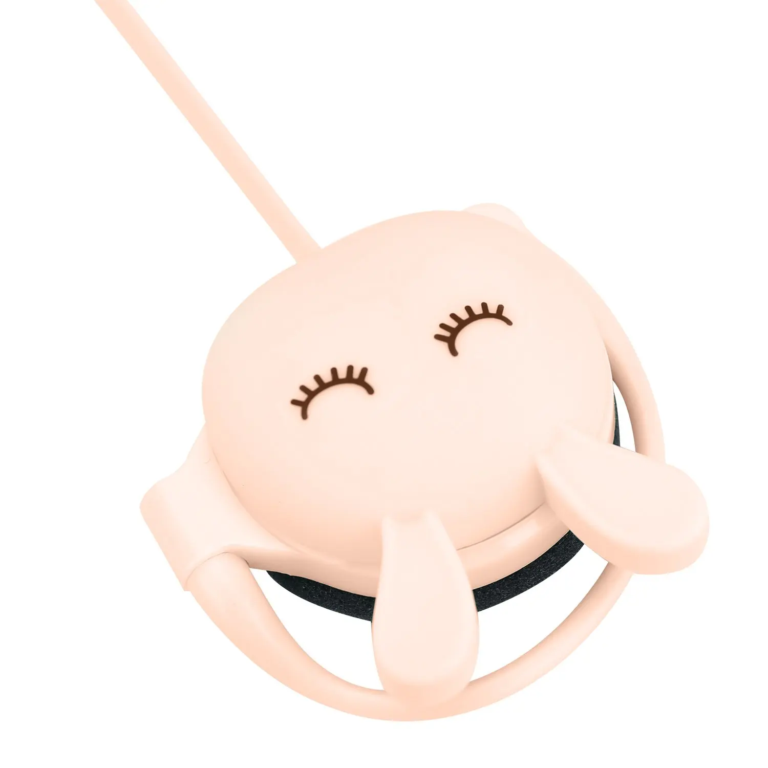 Горячие предложения мультфильм кролик уши крюк проводные наушники Спорт Бег