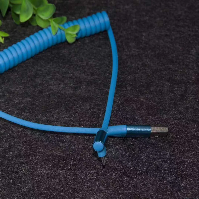 2.4A для Samsung Xiaomi Redmi Mi vivo oppo Huawei Htc телефонный кабель гибкий эластичный микро USB