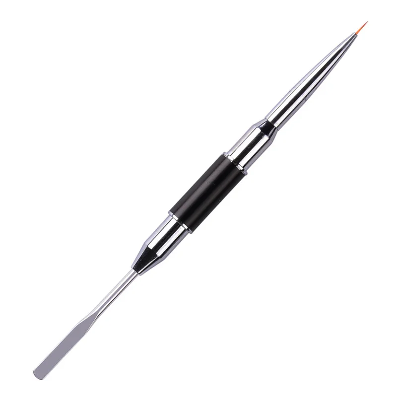 Rakado 1PC Dual Ended Nail Art Acrylic UV GEL Extension Builder Flower Painting Brush Pen Gel Spatula Stick Manicure Tool New | Красота и
