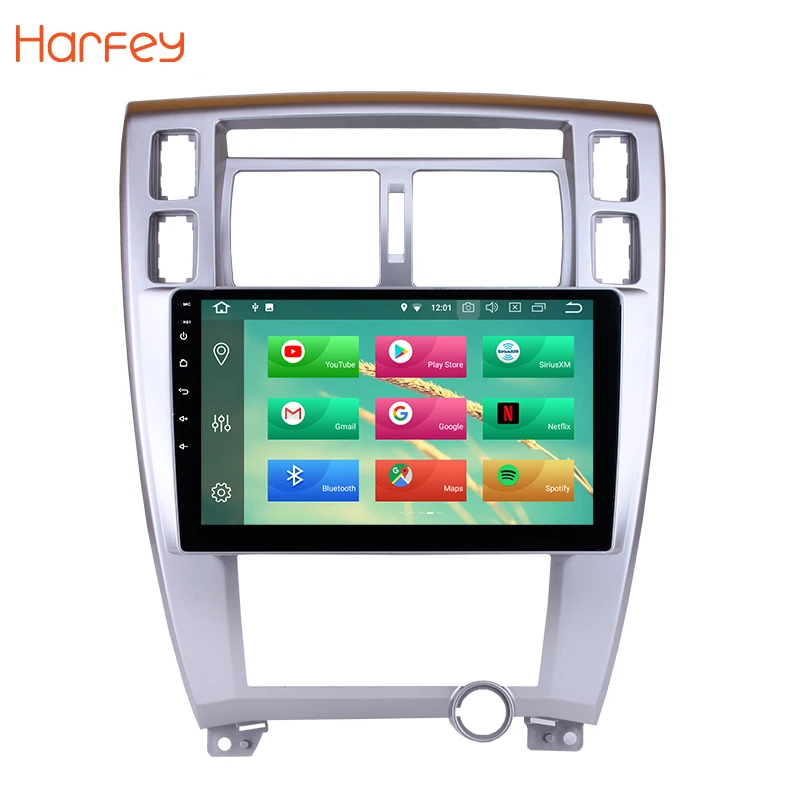 Harfey gps навигационная система стереомагнитола для 2006 2013 hyundai Tucson Android 8 1/8 0 10 1 дюймов