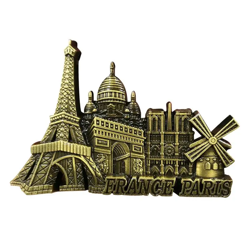 3D магнит на холодильник производство Китай Notre Dame De Paris для путешествий по миру