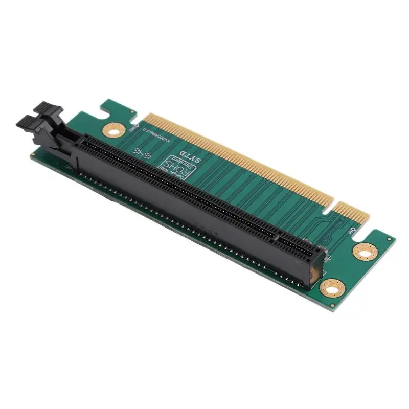 PCI E Express 16X 90 градусов адаптер переходная карта для 2U корпус компьютера ПК