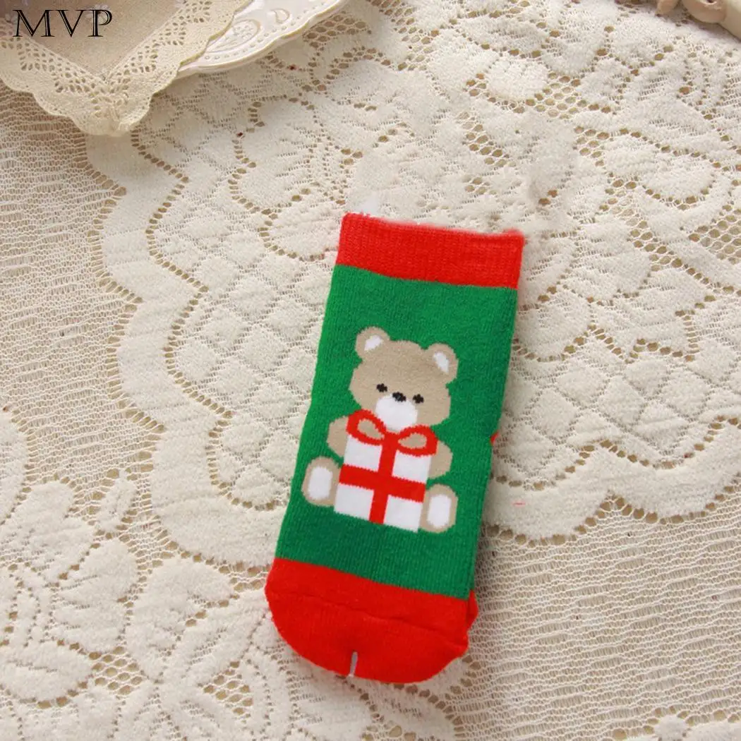 Теплые зимние детские носки с героями мультфильмов Короткие хлопковые унисекс