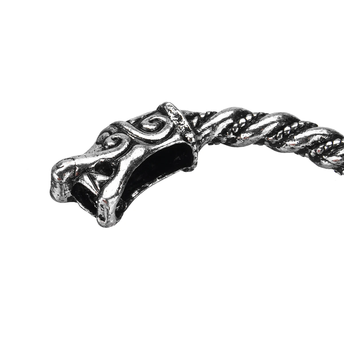 Браслет из нержавеющей стали с головой дракона Norse ювелирное изделие для