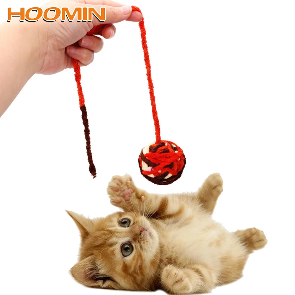 Тренировочные игрушки для кошек HOOMIN жевательные удаления царапин веревка