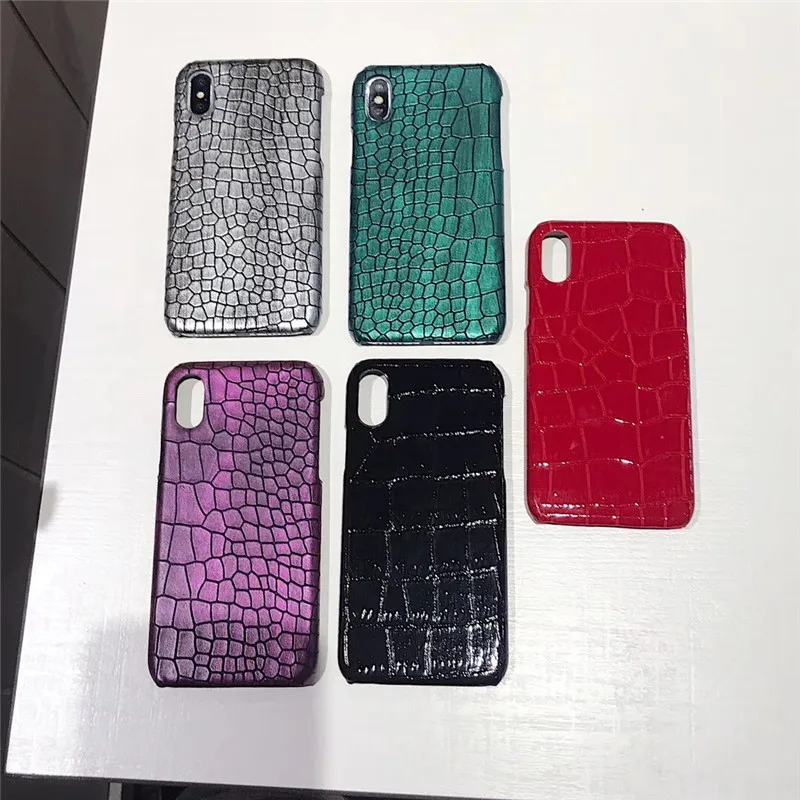 Роскошный Ретро 3D чехол из крокодиловой искусственной кожи для iPhone XS MAX iphone