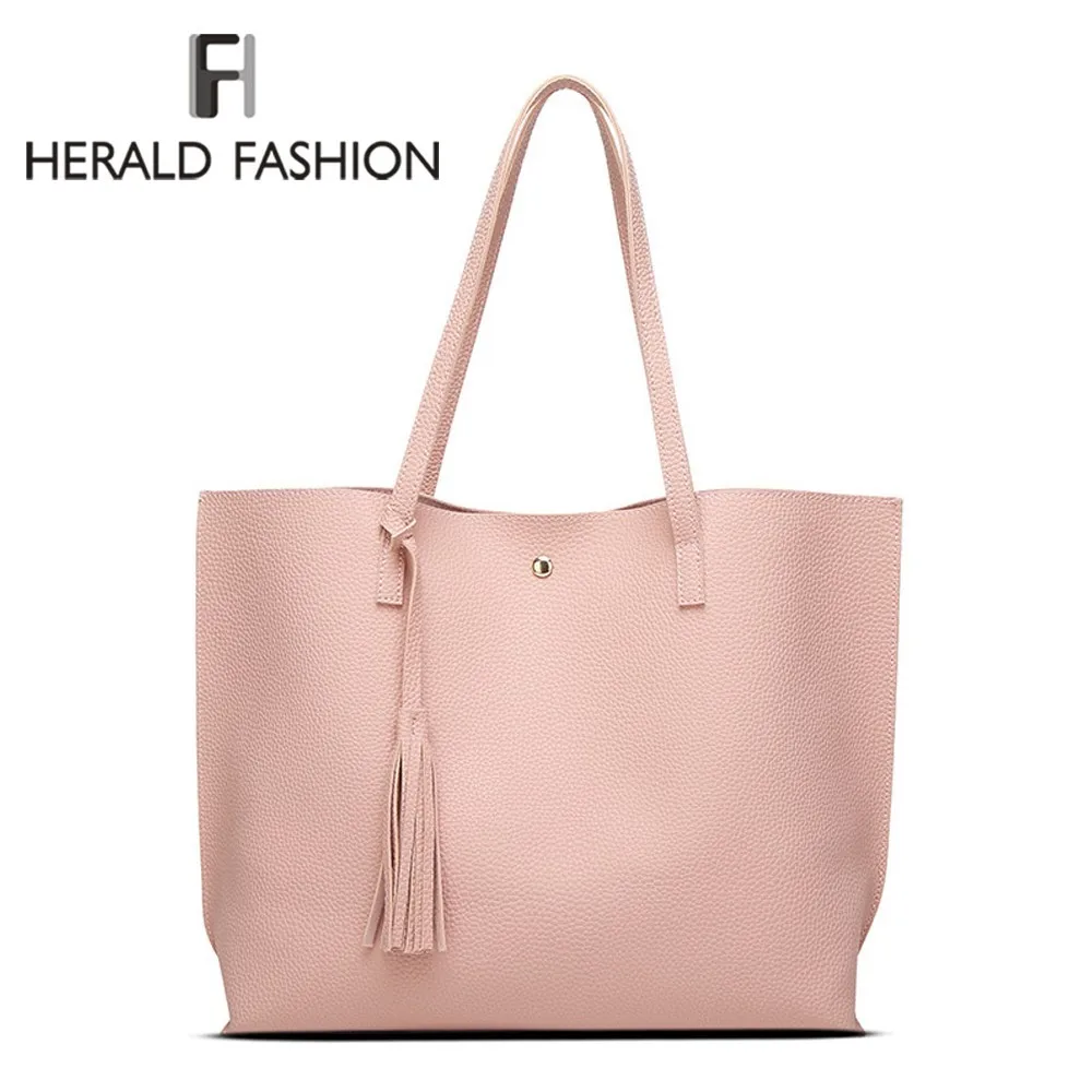 Herald Fashion дизайнерские сумки через плечо с бахромой для женщин новые качественные