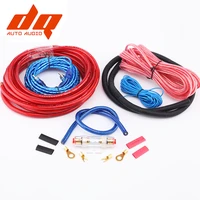 new 1500w 4ga car audio wires cable wiring amplifier subwoofer speaker installation kit 4ga power cable 60 amp fuse holder