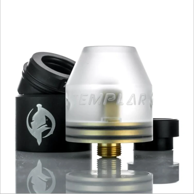 Оригинальный Augvape Templar RDA 24 мм Диаметр распылитель 510 с боковой поток воздуха для