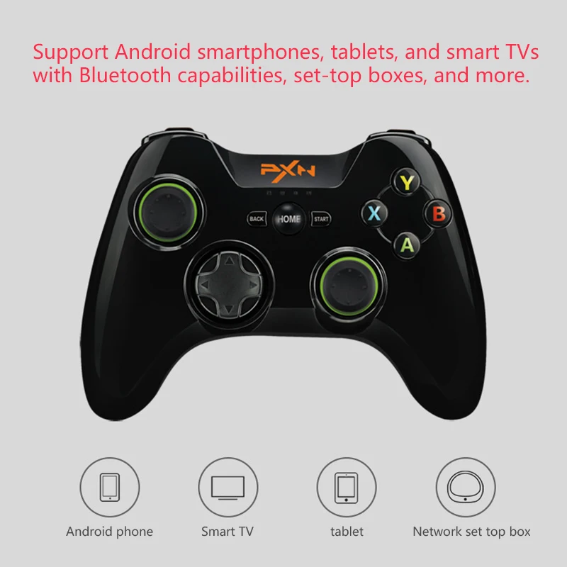 Pxn 9623 перезаряжаемый Bluetooth беспроводной джойстик геймпад игровой контроллер для