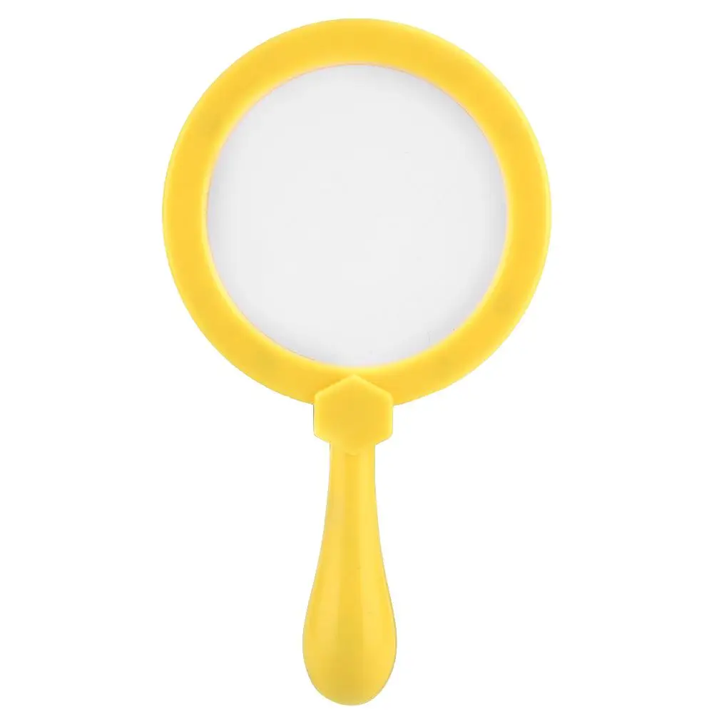Новая пластиковая ручная лупа для детей 3 кратная Лупа с подставкой детские