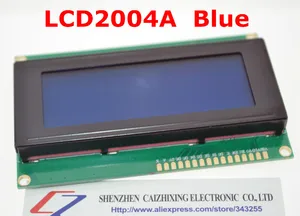 Плата ЖК SUQ 2004 20*4, ЖК 20x4 5 В, синий экран, ЖК-дисплей 2004, ЖК-модуль ЖК 2004 для arduino