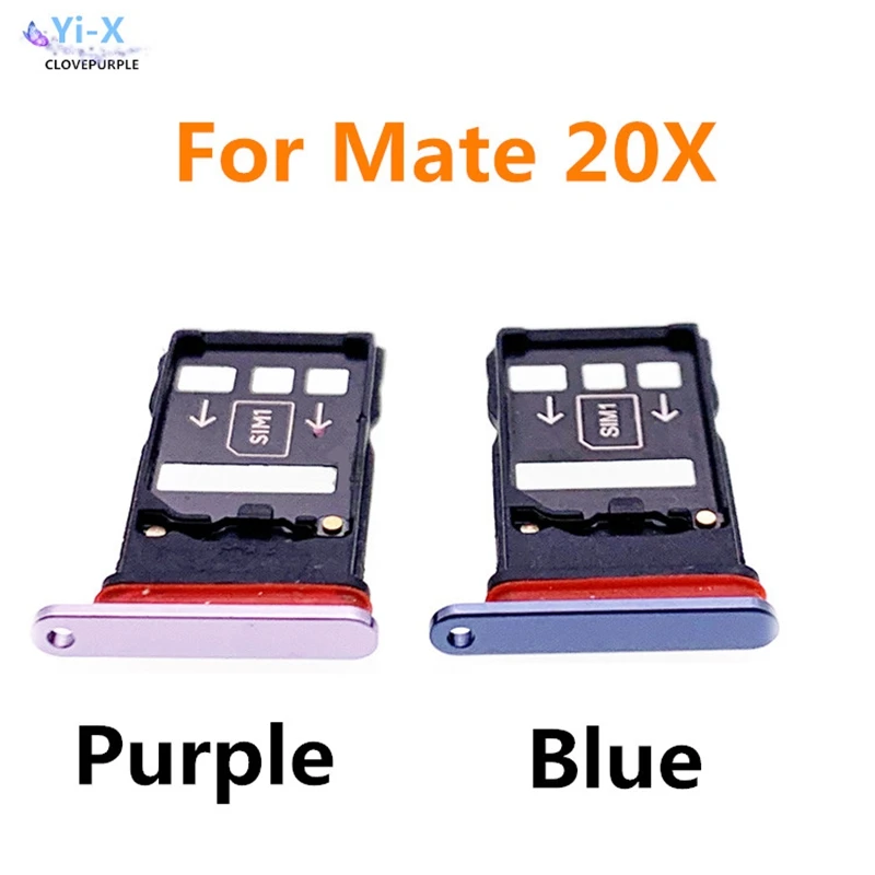 10 шт./лот держатель слота для SIM карты адаптер Huawei mate 20X 20 X Mate20X|Адаптеры карт| |
