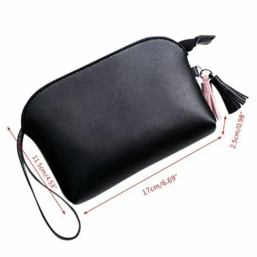 Женский клатч из искусственной кожи сумочка для макияжа модный кошелек мелочи