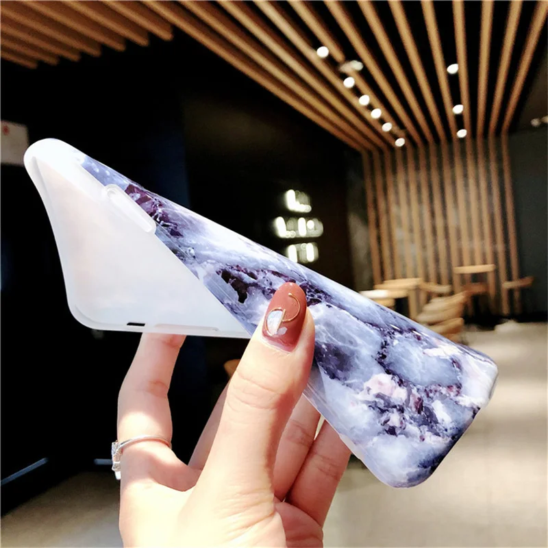 Lovebay Phone Case For iPhone 6 6s 7 8 Plus X XR XS Max Fashion Colorful Marble Soft TPU Silicone Fundas |