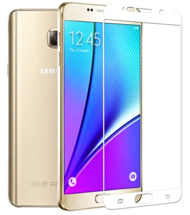 Черно-белая и Золотая Защита экрана для Samsung Galaxy J4 J6 Plus J7 2018 J3 J5 2017 EU J710 полное