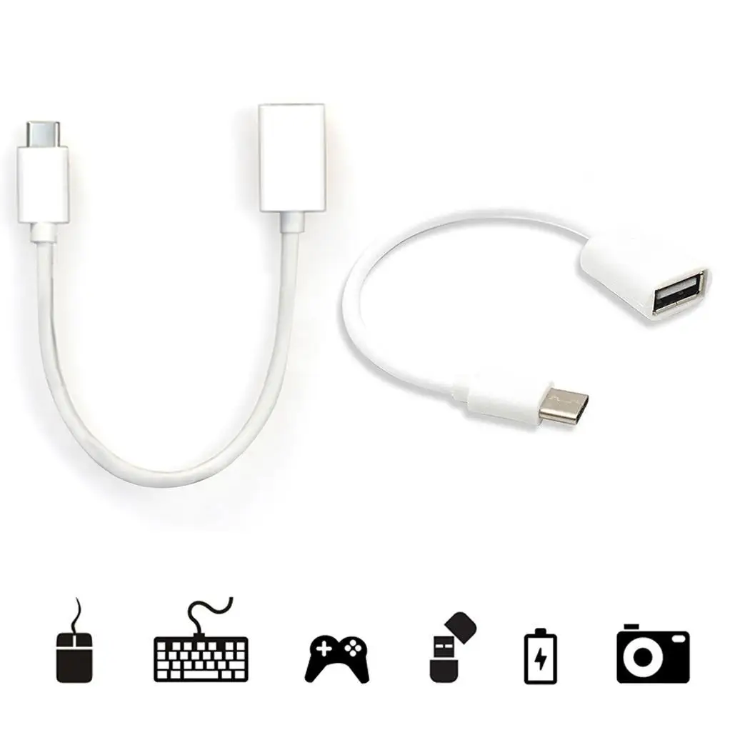 Кабель для передачи данных от Type C до USB2.0 УДЛИНИТЕЛЬ MacBook адаптер 16 см/6 3 дюйма в