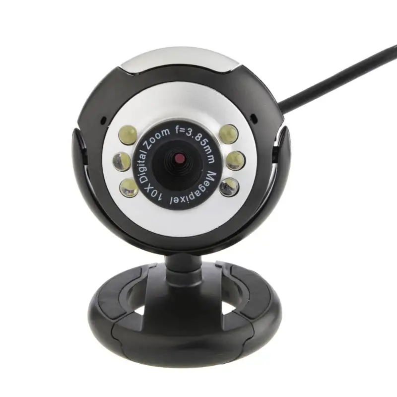 Новинка 2019 Высокое качество HD 12 0 MP 6 LED USB веб камера с микрофоном и ночным видением