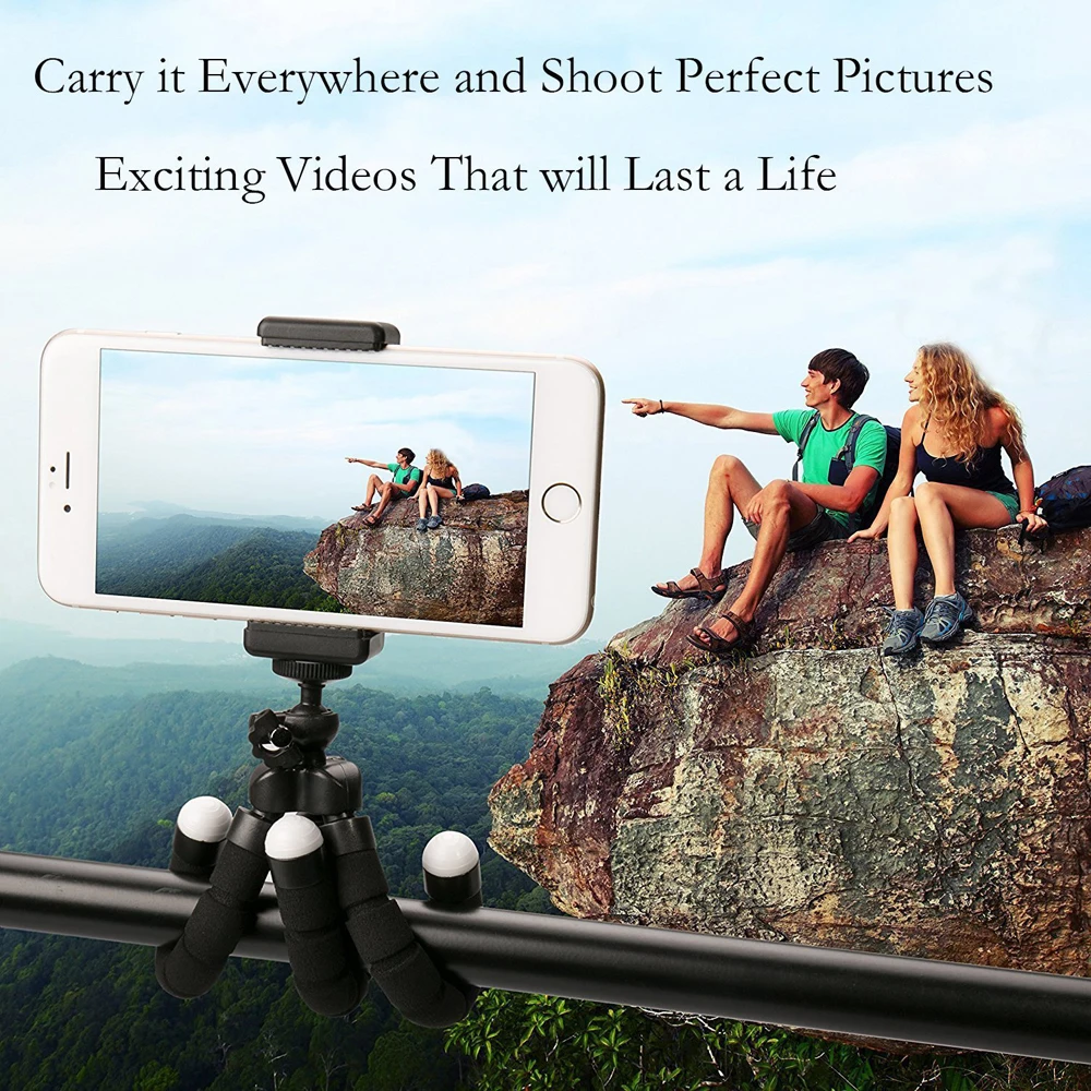 DUSZAKE гибкий мини штатив Gorillapod Octopus для телефона камеры мобильный iPhone Samsung