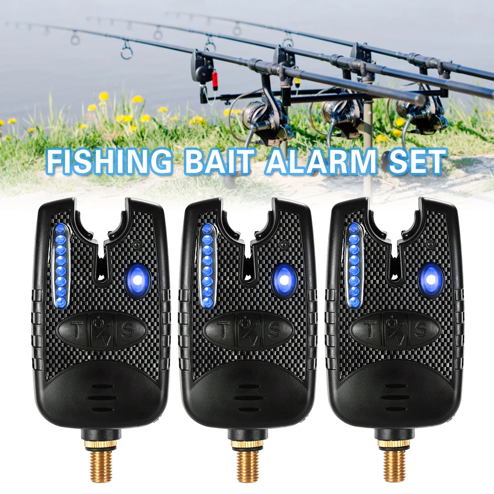 

Lixada 8 светодиодный рыболовная приманка для ловли набор для доставки прикорма и оснастки установка сигнализации для доставки прикорма и осн...