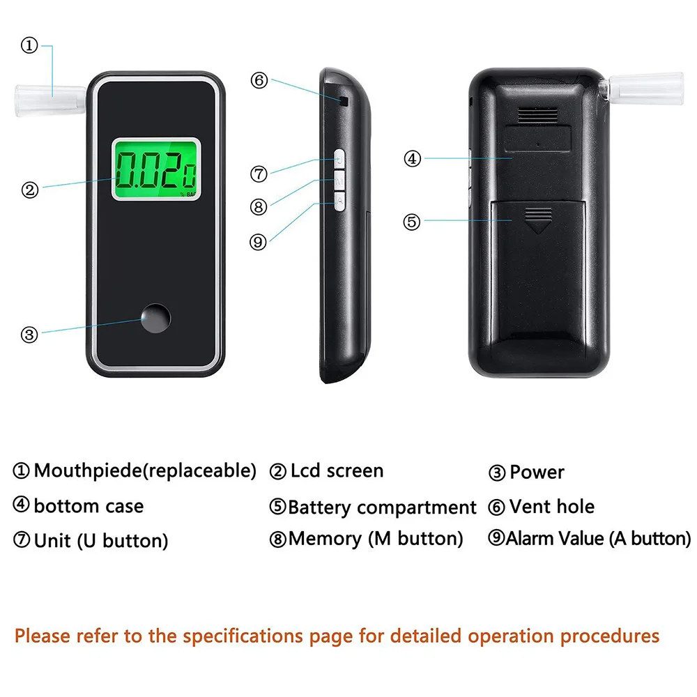 Высокоточные спиртометры для устройства обнаружения алкоголя тестер