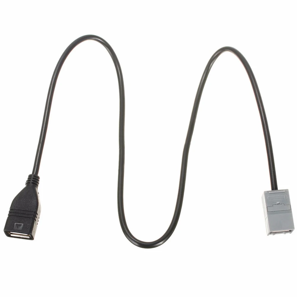 Новый AUX USB Кабель адаптер для MP3 файла провод Honda Civic Jazz CR V A ccord Z 2008 O nward|Кабели