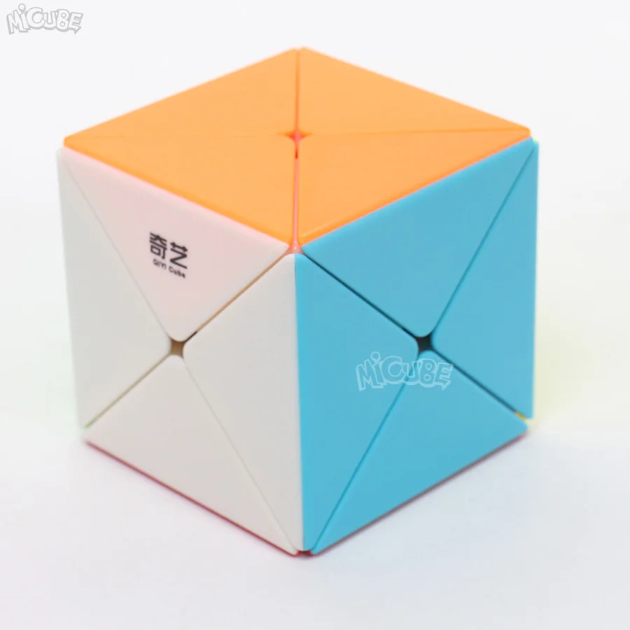 Qiyi Xcube 2x2 x кубик Cubo Magico Пазлы без наклеек для взрослых игры обучающая игрушка