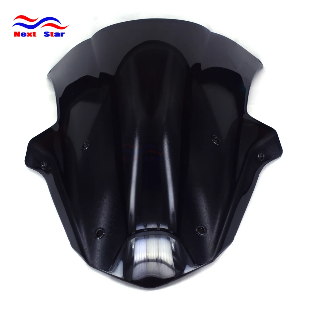 МОТОЦИКЛ ABS черный пластик лобовое стекло ветровое для KAWASAKI Ninja ZX10R ZX 10R 2011 2012 2013 2014