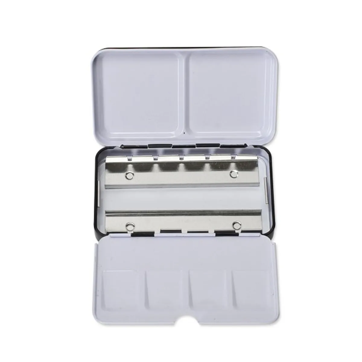 Может вместить 12 сеток пустых акварельных красок коробка палитра хранение