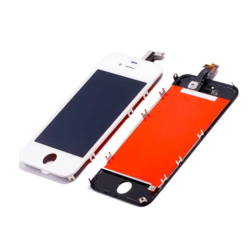 Для iPhone 4S ЖК-дисплей сенсорный экран дигитайзер панель в сборе полная Pantalla