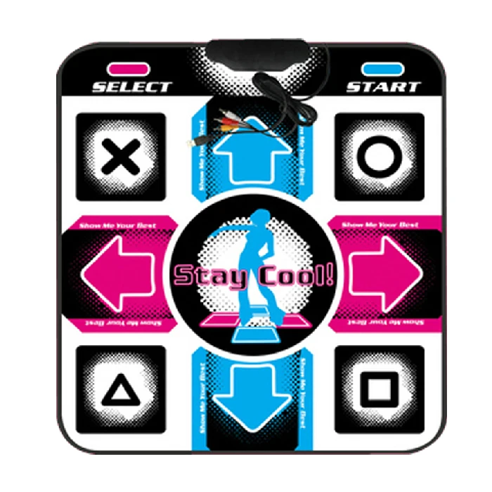 OSTENT USB RCA нескользящий танцевальный коврик для ПК ТВ AV видео игр|dance mat pad|step dance
