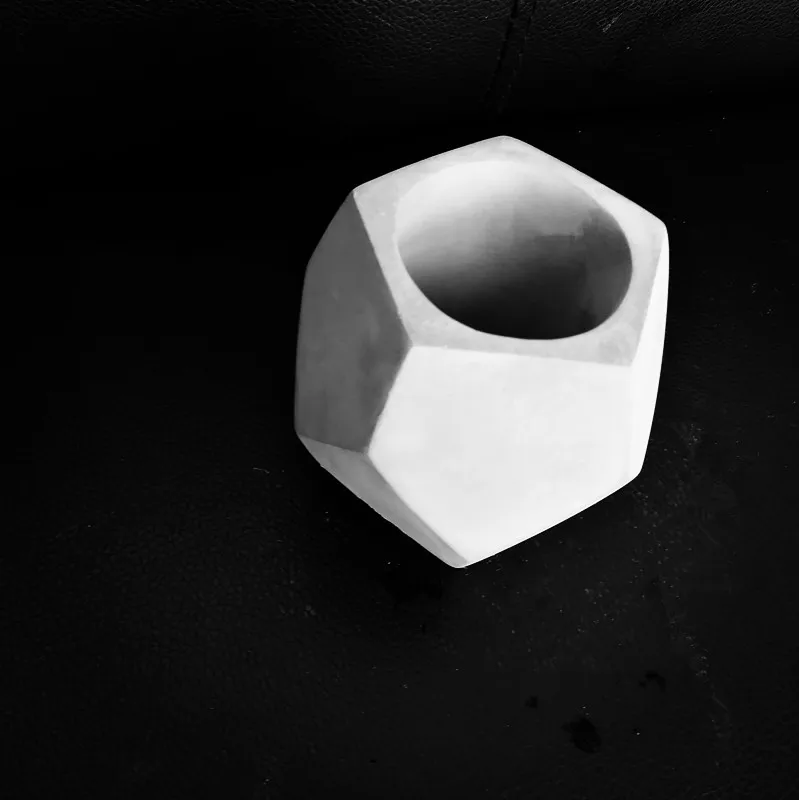 Маленькие настольные суккулентные растения мини кактус бетонный плантатор